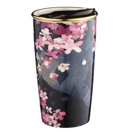 Starbucks City Mug 2016 Night Sakura Ceramic Traveler