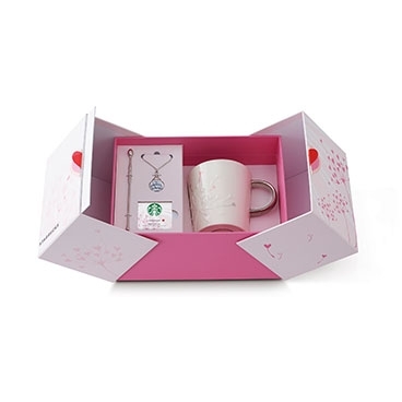 Starbucks City Mug 2016 Swarovski Stirrer, Necklace and Cup Set