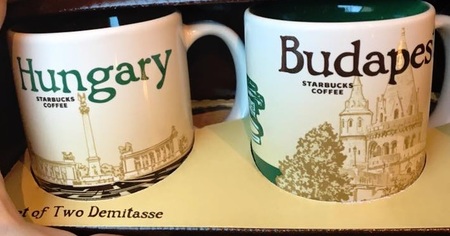 Starbucks City Mug Hungary demi