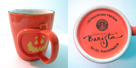 Starbucks City Mug Halloween 2003 Barista Collection 