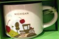 Starbucks City Mug Michigan mini YAH 2016