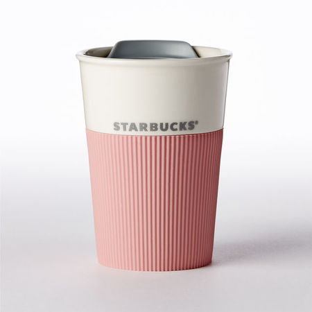 Starbucks City Mug 2016 Ceramic to Go Mug Soft Pink 8oz