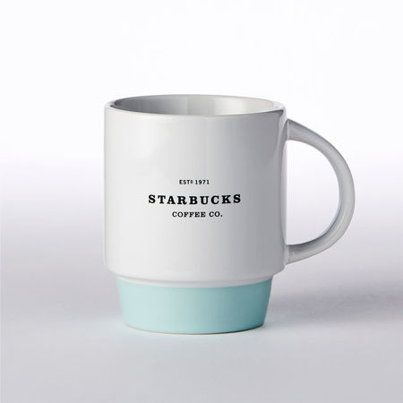 Starbucks City Mug 2016 Stackable Heritage Mug Blue 12oz