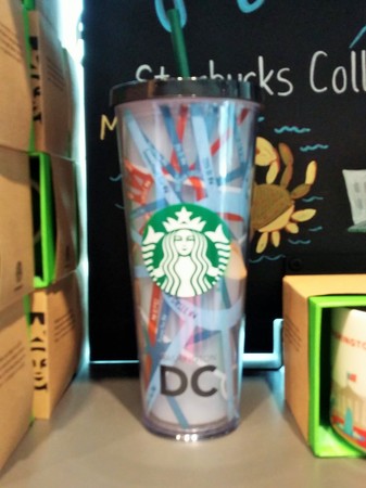 Starbucks City Mug DC Cold Cup Tumbler