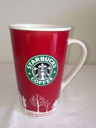 Starbucks City Mug 2006 Holiday Red Latte 16oz