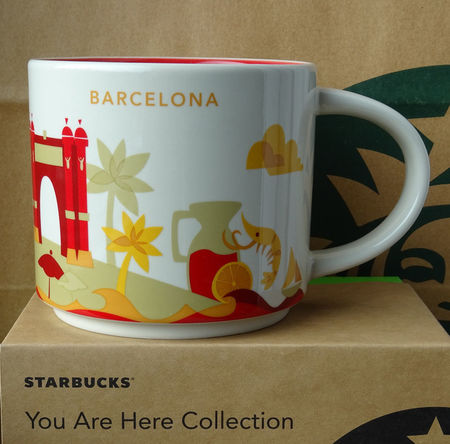 Starbucks City Mug Barcelona YAH