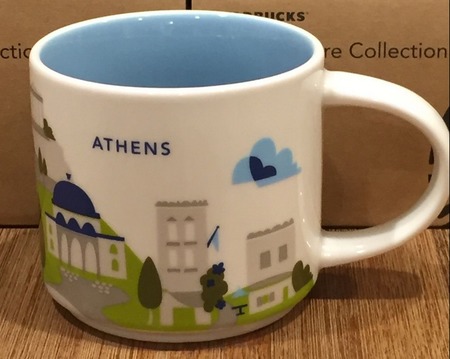 Starbucks City Mug Athens YAH
