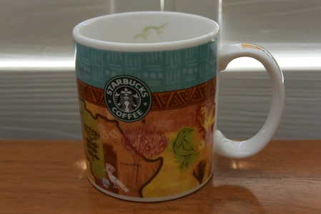 Starbucks City Mug 2003 African Continent
