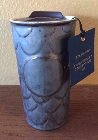Starbucks City Mug 2016 Anniversary Scales Ceramic Tumbler