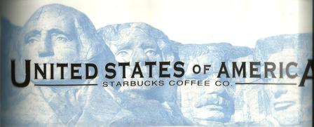 Starbucks City Mug Mount Rushmore (USA/Patriotic Series) - 18 oz Mug