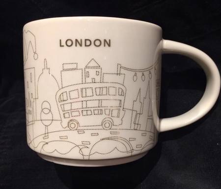 Starbucks City Mug 2016 London Christmas YAH