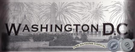 Starbucks City Mug Washington D.C. - The Nations Capital 18 oz Mug