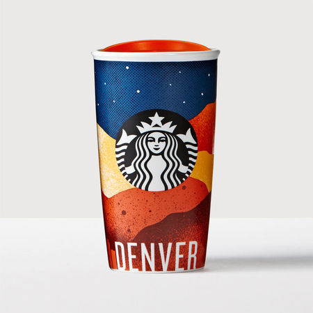 Starbucks City Mug 2016 Denver Double Wall Traveler