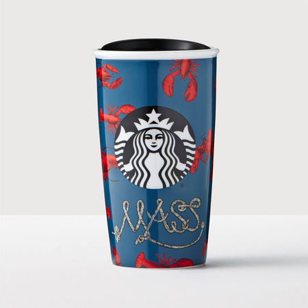 Starbucks City Mug 2016 Massachusetts Double WallTraveler
