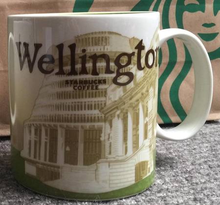 Starbucks City Mug Wellington - Parliament House