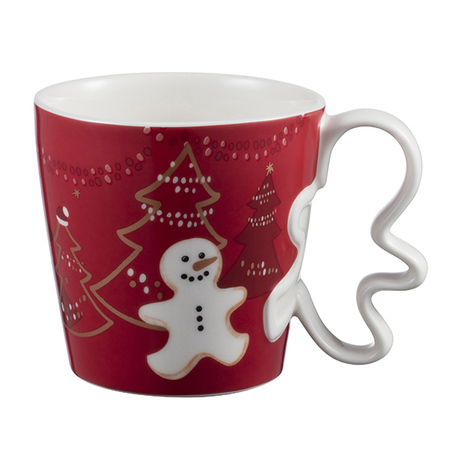 Starbucks City Mug Gingerbread shape handle mug