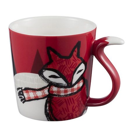 Starbucks City Mug Red Fox