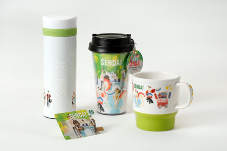 Starbucks City Mug Japan Geography Series Sendai