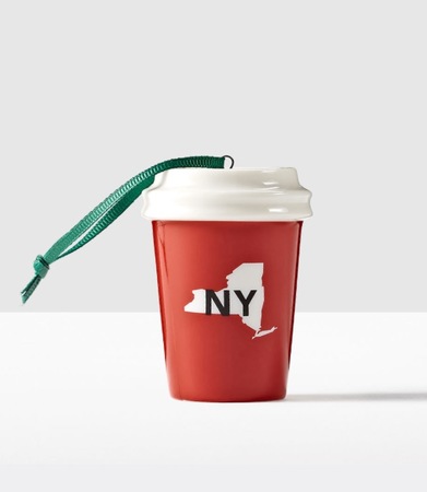 Starbucks City Mug 2016 New York State Ornament