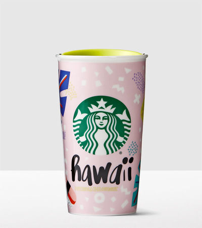 Starbucks City Mug 2016 Hawaii Double Wall Traveler
