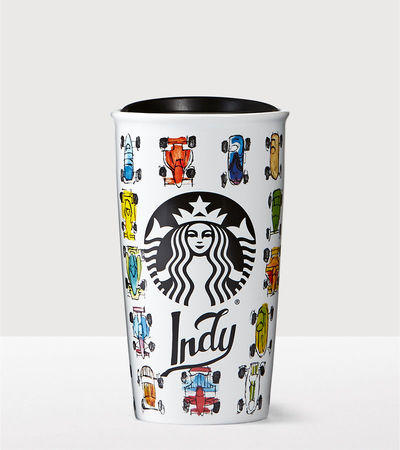 Starbucks City Mug 2016 Indianapolis Double Wall Traveler