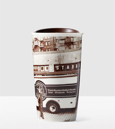 Starbucks City Mug 1912 Pike Place Traveler