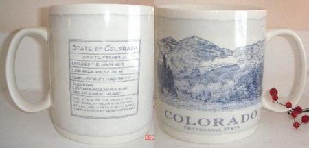 Starbucks City Mug Colorado - Centennial State
