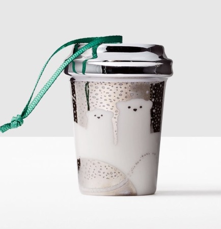 Starbucks City Mug 2016 Polar Bear Ornament