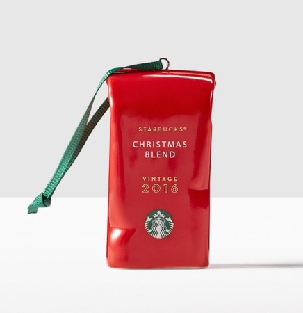 Starbucks City Mug 2016 Christmas Blend Ornament