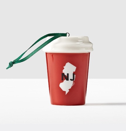 Starbucks City Mug 2016 New Jersey State Ornament