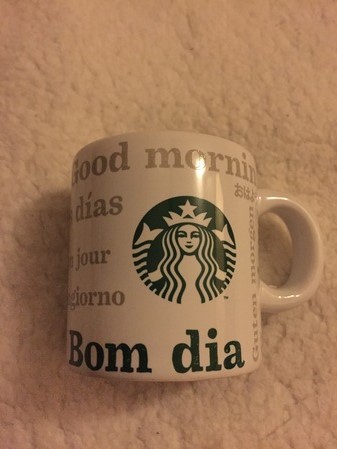 Starbucks City Mug 2016 Bom dia Demitasse