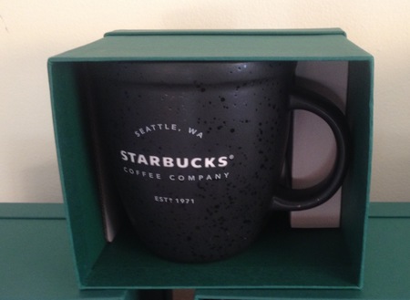 Starbucks City Mug 2016 Black Holiday Abbey Mug 16 oz