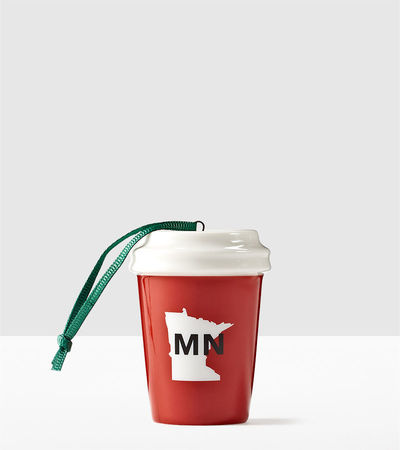 Starbucks City Mug 2016 Minnesota State Ornament