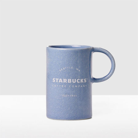 Starbucks City Mug 2017 Patterned High Handle Mug - Blue