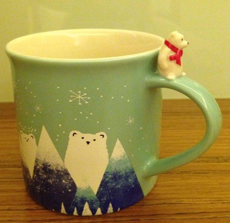Starbucks City Mug 2016 Polar Bear on Handle Mug