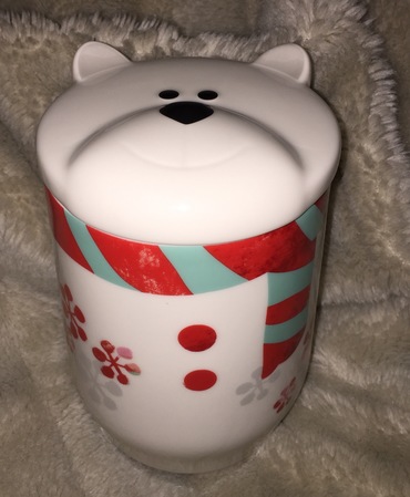 Starbucks City Mug 2016 Polar Bear Holiday canister