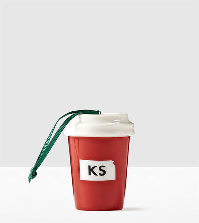 Starbucks City Mug Kansas State Ornament