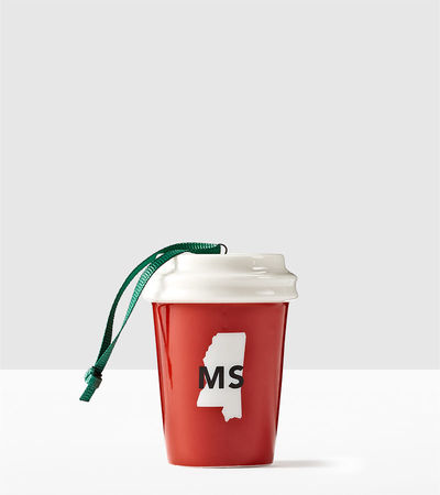 Starbucks City Mug Mississippi State Ornament