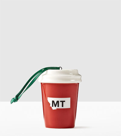 Starbucks City Mug Montana State Ornament