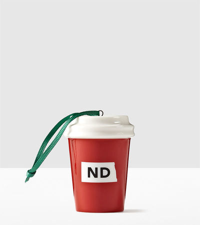 Starbucks City Mug North Dakota State Ornament