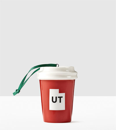 Starbucks City Mug Utah State Ornament