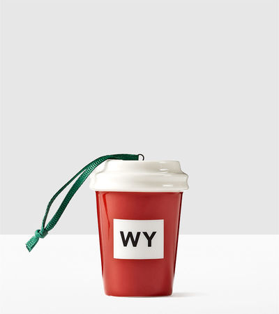 Starbucks City Mug Wyoming State Ornament