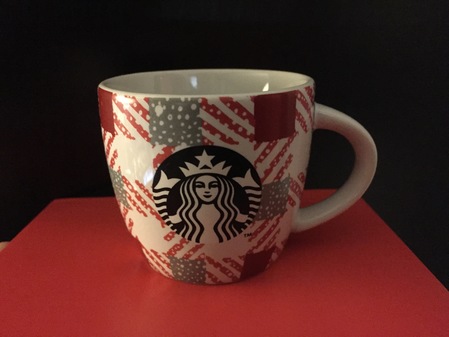 Starbucks City Mug 2016 Plaid Siren Demimug