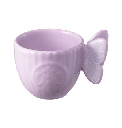 Starbucks City Mug Butterfly puple demi mug 89ml