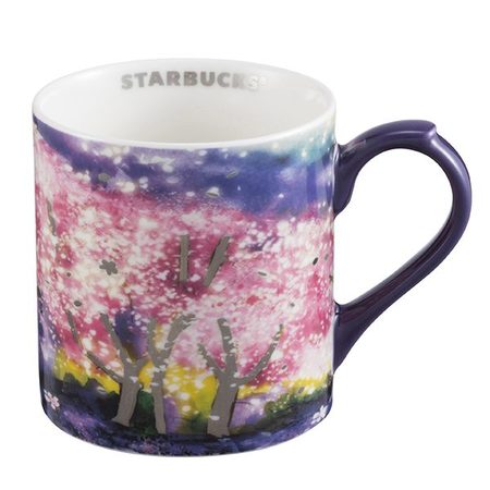 Starbucks City Mug 2017 Cherry Blossom Night Mug