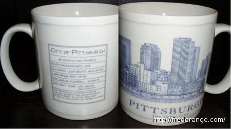 Starbucks City Mug Pittsburgh