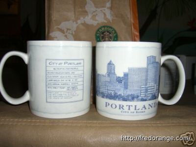 Starbucks City Mug Portland
