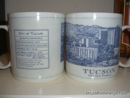 Starbucks City Mug Tucson - The Old Pueblo