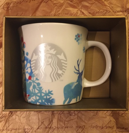 Starbucks City Mug 2016 Winter Deer Siren Mug