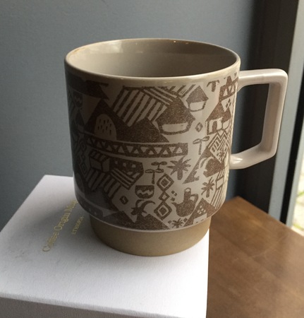 Starbucks City Mug 2017 Ginza Six Coffee Origin Ethiopia Mug